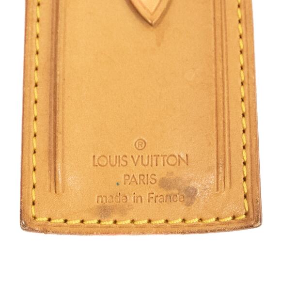 Authentic Louis Vuitton Vachetta Leather Luggage Name‎ Tag 12 - Picture 3 of 5